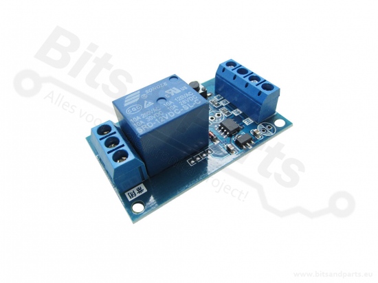 Relay board 1-channel 12V bistable / toggle